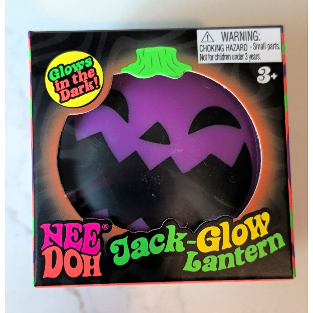 Brand New Sealed Needoh Jack-Glow Lantern, Purple